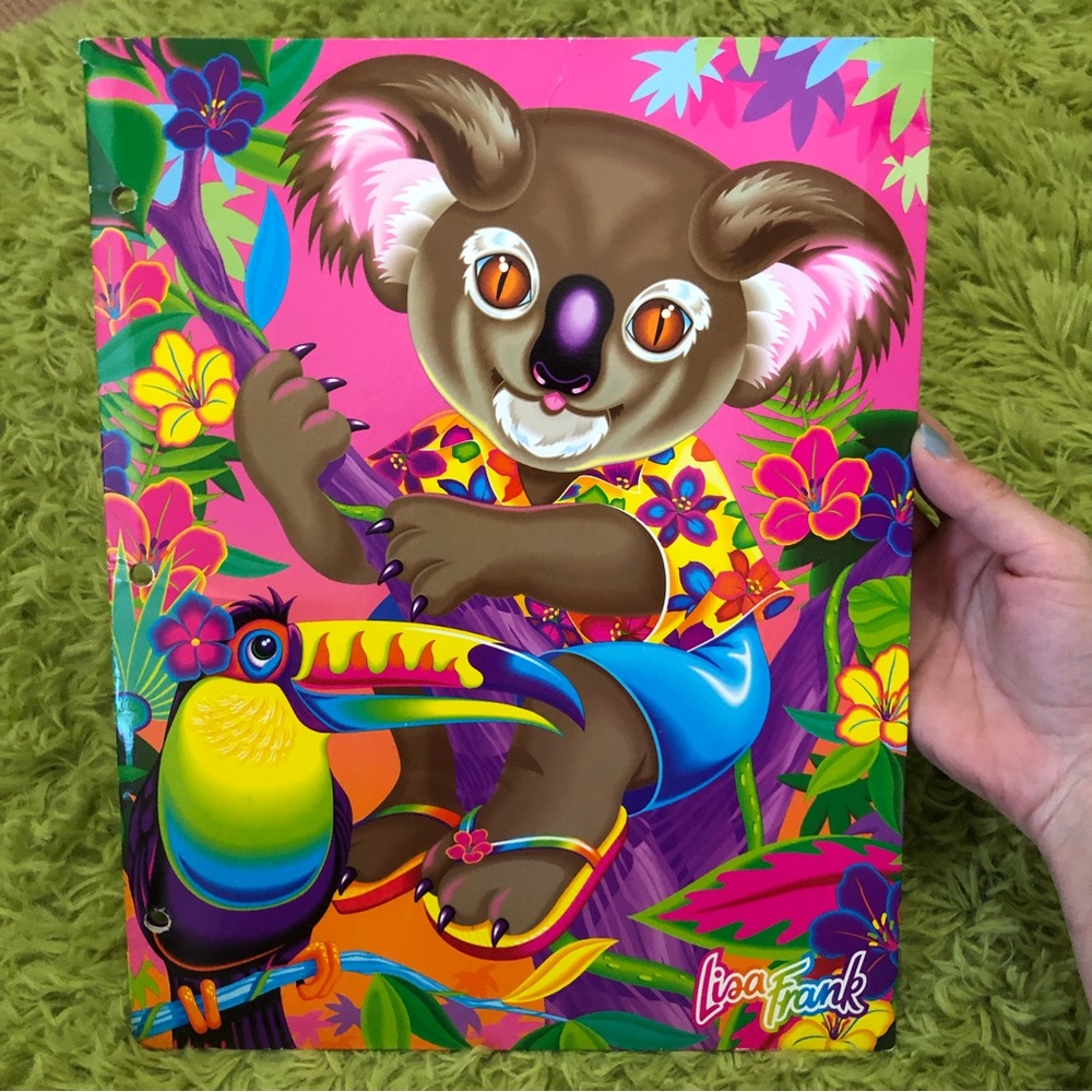 Vintage Lisa Frank Folder
